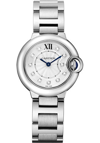 C@RTIER Ballon Bleu Stainless Steel & Diamonds Lady��s Watch, WE902073