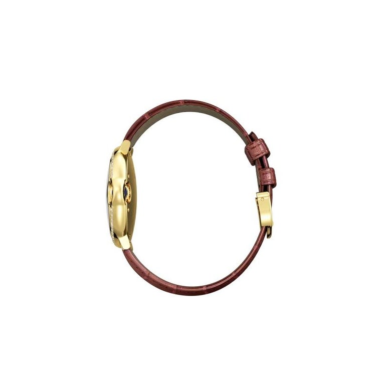 Cartier Ballon Bleu 33mm 18K Yellow Gold & Diamonds Lady��s Watch, WJBB0040 - Orolen