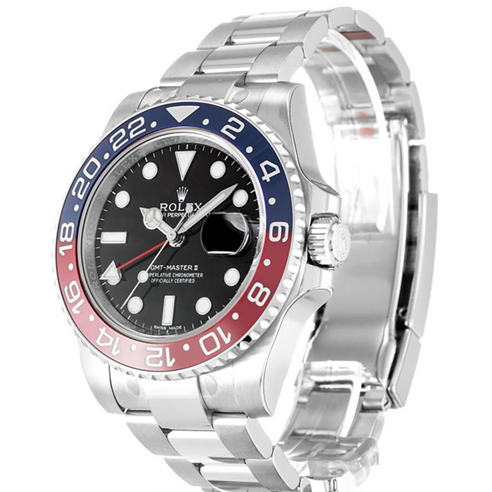 rol€x GMT Master II Black 116719 (Pepsi)
