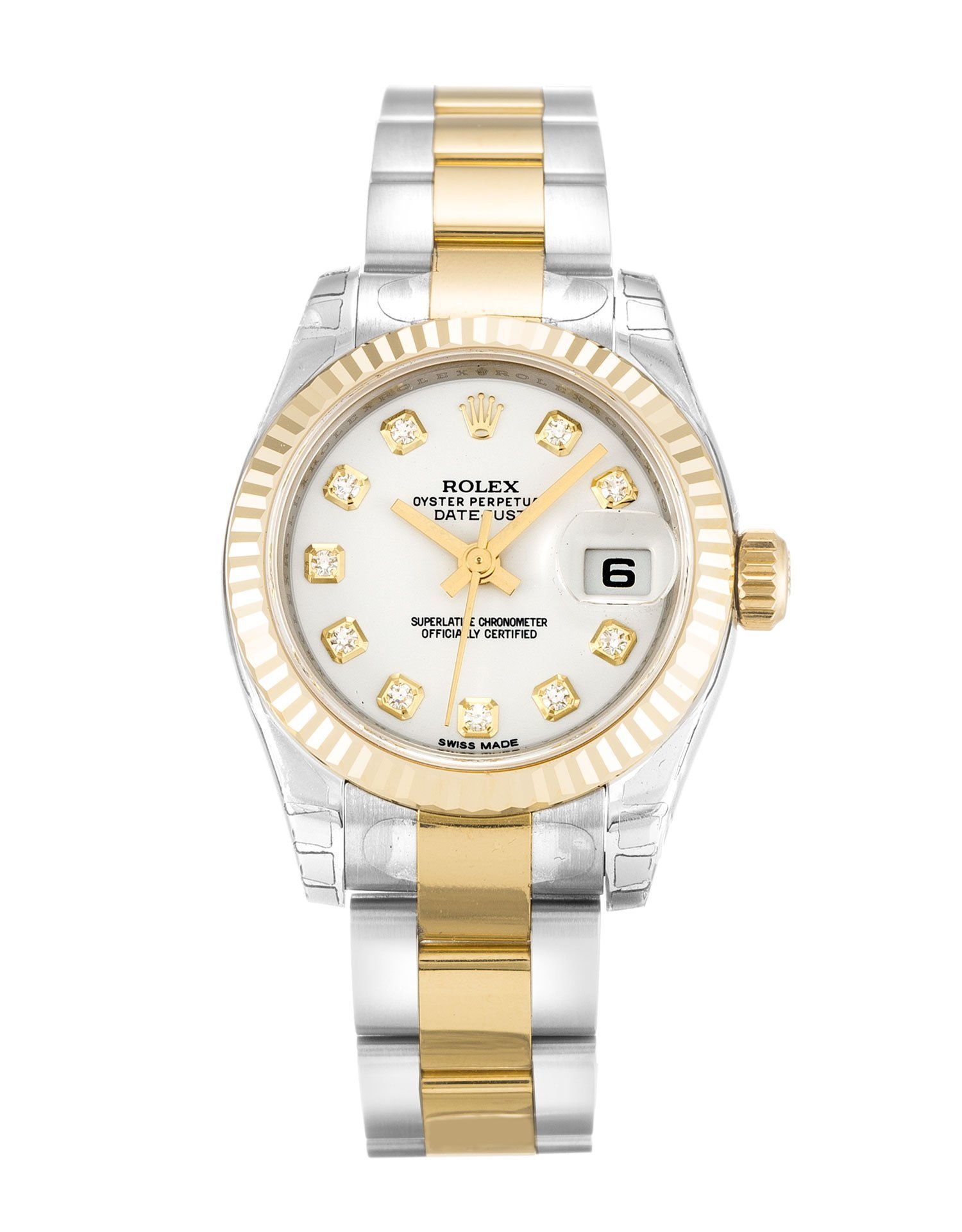 rol€x Datejust Lady White Diamond Dial 179173
