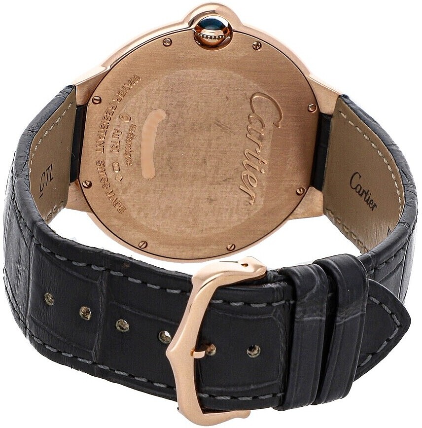 Cartier Ballon Bleu 18K Rose Gold Men��s Watch, W6920089 - Orolen