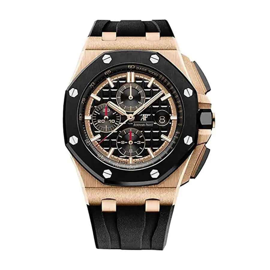 AUDEM@RS P!GUET Royal Oak Offshore Chronograph Black Dial 44MM Dial Watch