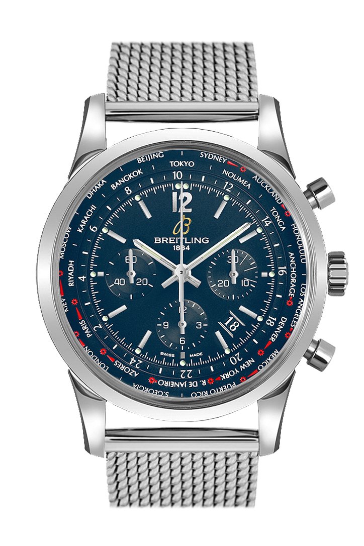 BRE!TLING Transocean Unitime Men's Watch AB0510U9 C879