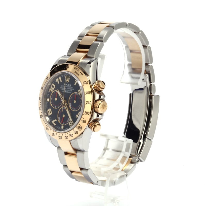 ROL€X Daytona 116523 Blue Arabic Dial