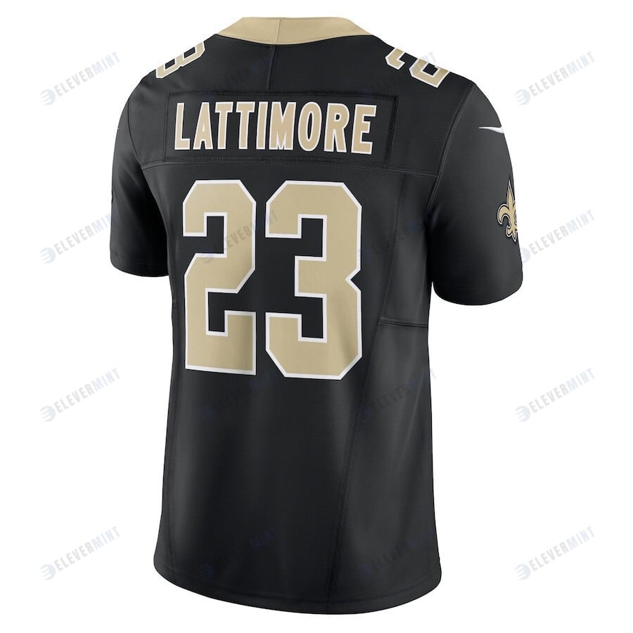 Marshon Lattimore 23 New Orleans Saints Vapor F.U.S.E. Limited Jersey - Black