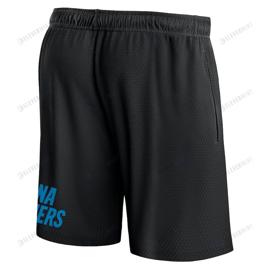 Carolina Panthers Team Black Clincher Shorts - Men