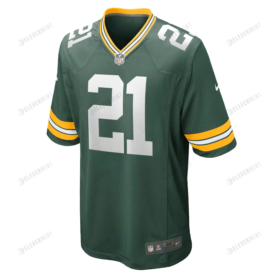 Eric Stokes 21 Green Bay Packers Game Jersey - Green