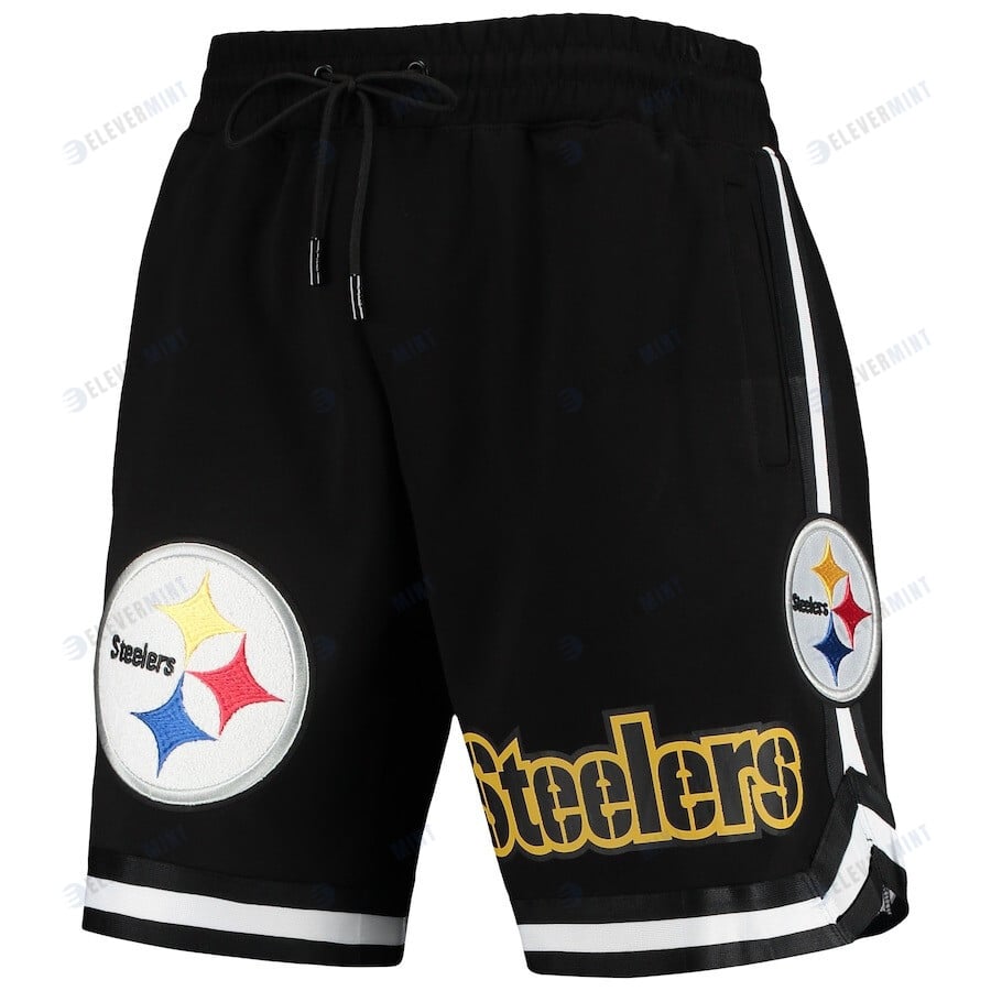 Pittsburgh Steelers Team Standard Core Shorts - Black