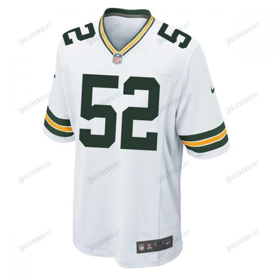 Rashan Gary 52 Green Bay Packers Men Away Game Jersey - White
