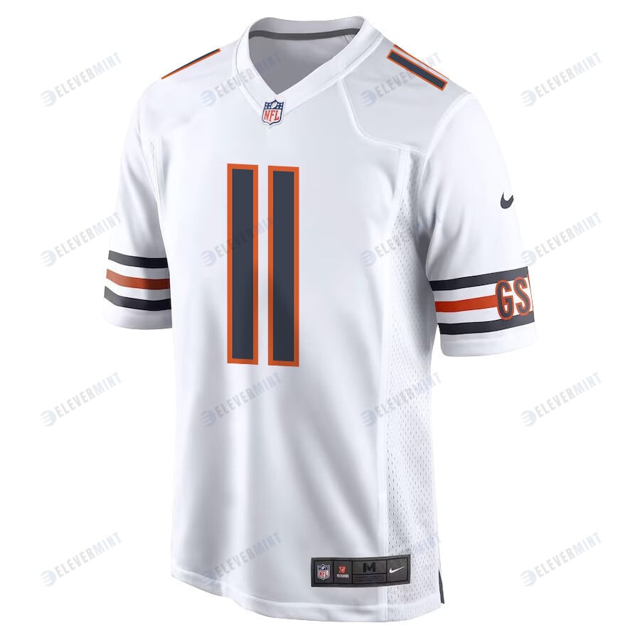 P.J. Walker 11 Chicago Bears Men Game Jersey - White