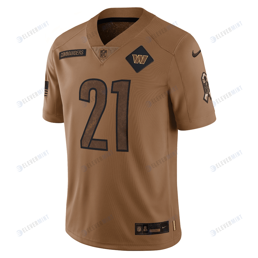 Sean Taylor 21 Washington Commanders 2023 Salute To Service Limited Jersey - Brown