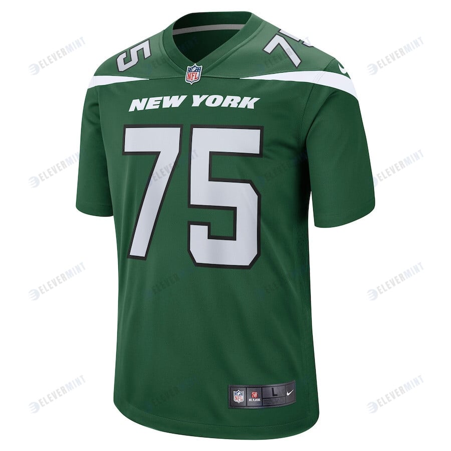 Alijah Vera-Tucker 75 New York Jets Men Game Jersey - Gotham Green