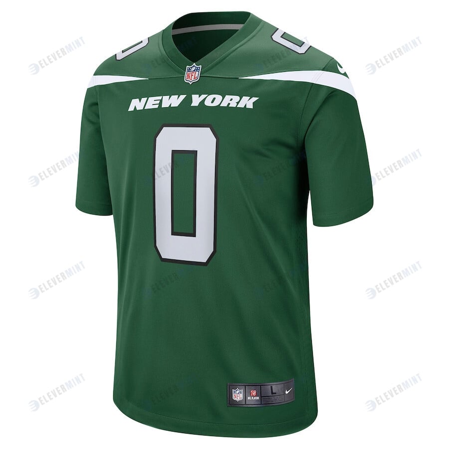 Jermaine Johnson II 0 New York Jets 2022 Draft First Round Pick Game Jersey In Gotham Green