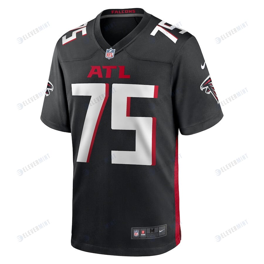 Isaiah Prince 75 Atlanta Falcons Men Team Game Jersey - Black