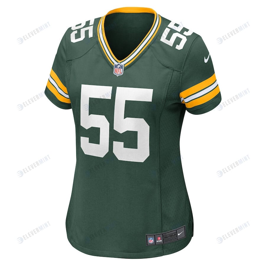 Kingsley Enagbare Green Bay Packers Women's Player Game Jersey - Green