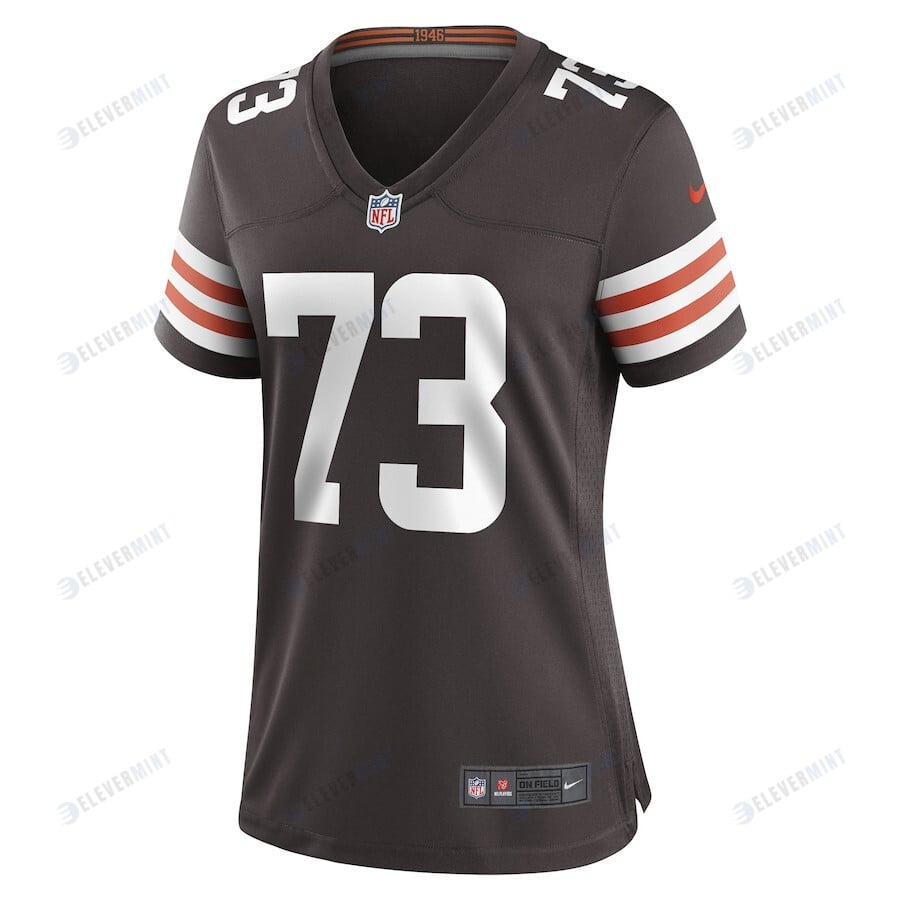 Joe Thomas 73 Cleveland Browns Women Retired Game Jersey - Brown