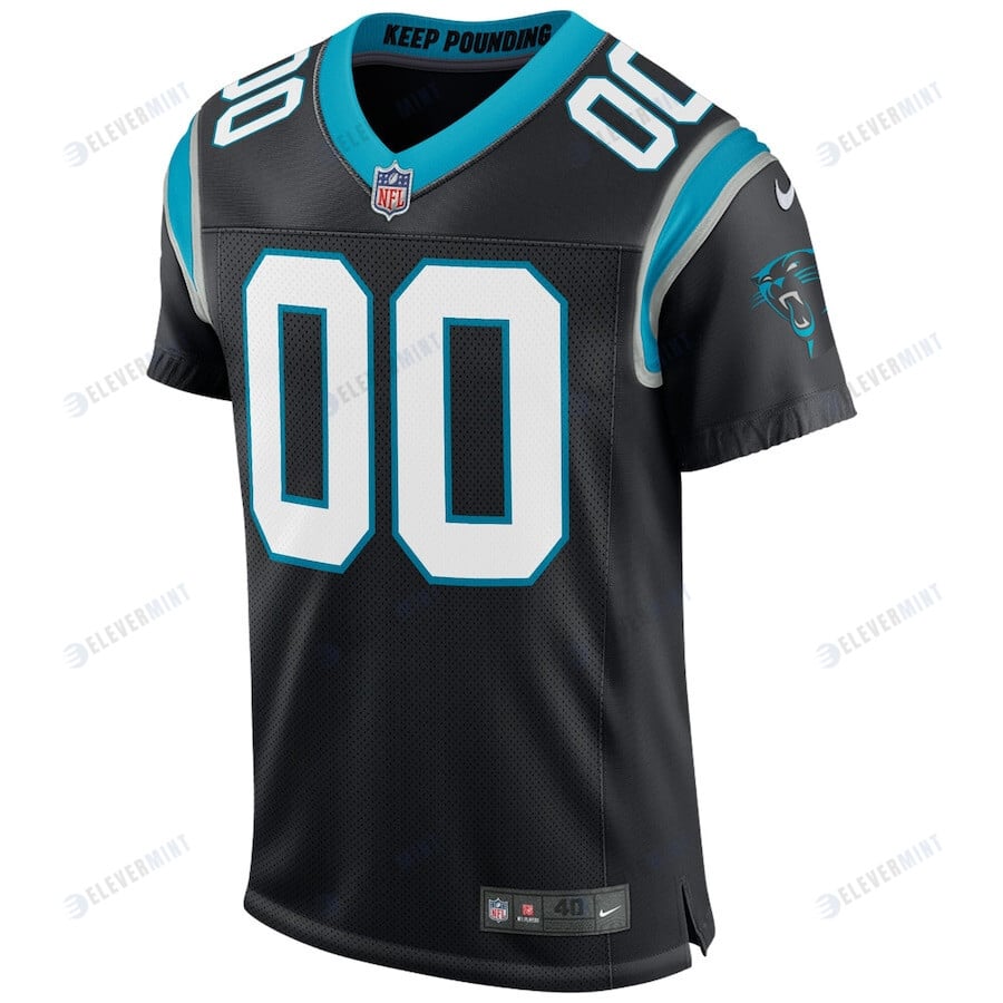 Carolina Panthers Custom Classic Elite Men Jersey - Black