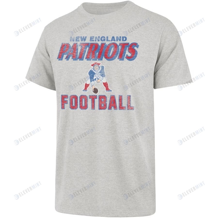 New England Patriots Dozer Franklin Lightweight T-Shirt - Gray