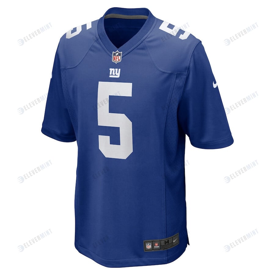 Kayvon Thibodeaux 5 New York Giants 2022 Draft First Round Pick Game Jersey In Royal Blue
