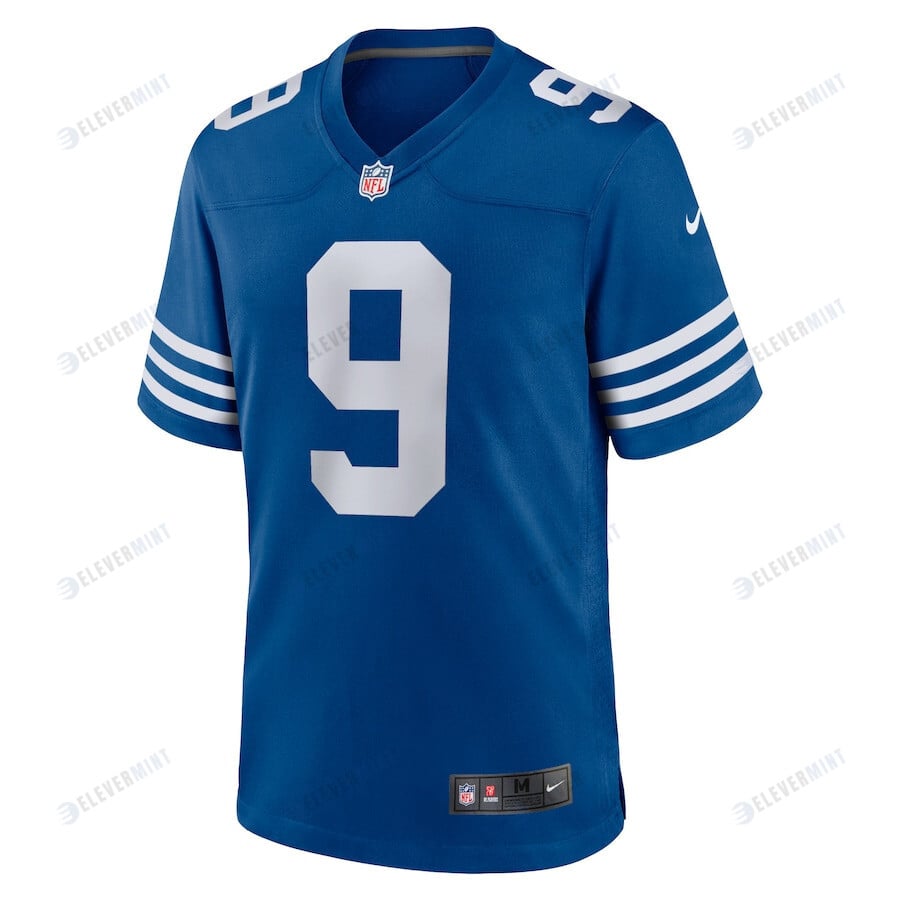 Nick Foles Indianapolis Colts Player Game Jersey - Blue
