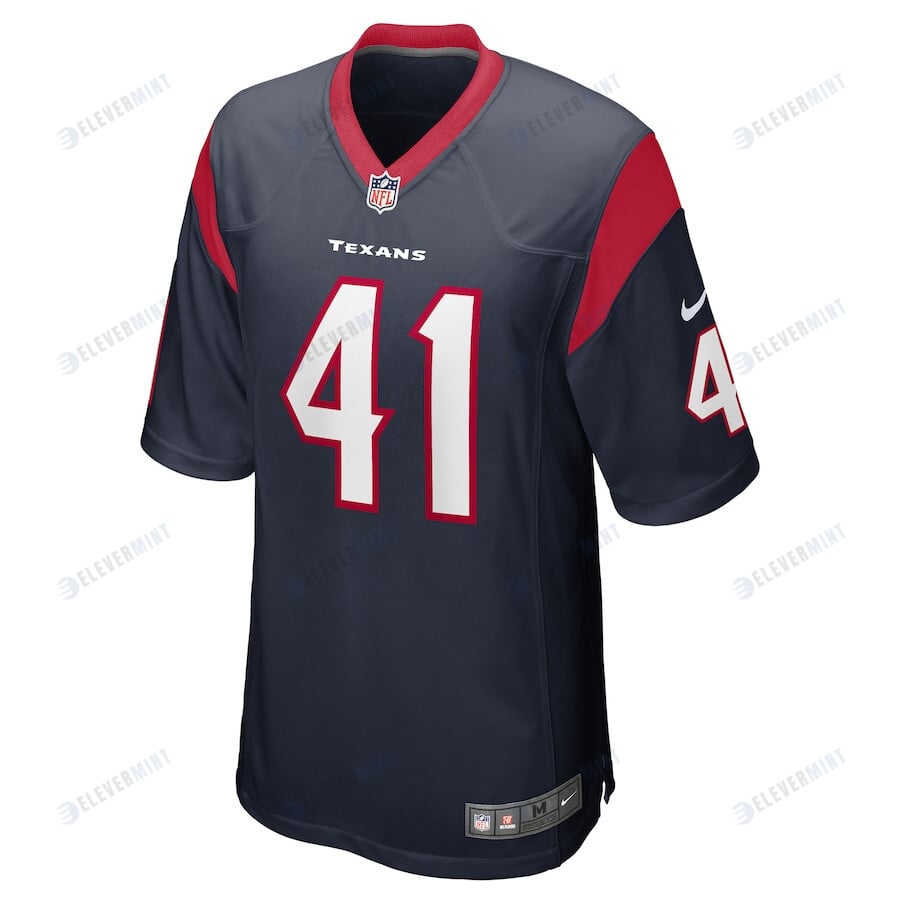 Zach Cunningham 41 Houston Texans Men's Game Jersey - Navy