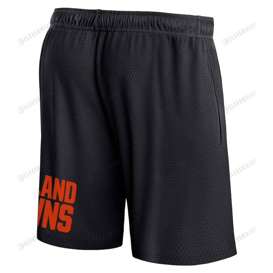 Cleveland Browns Team Black Clincher Shorts - Men