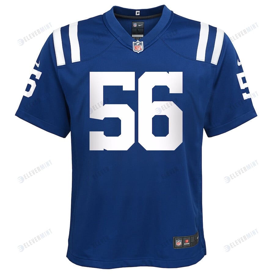 Quenton Nelson 56 Indianapolis Colts YOUTH Game Jersey - Royal