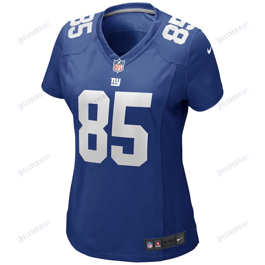 David Tyree 85 New York Giants Women Game Retired Jersey - Royal
