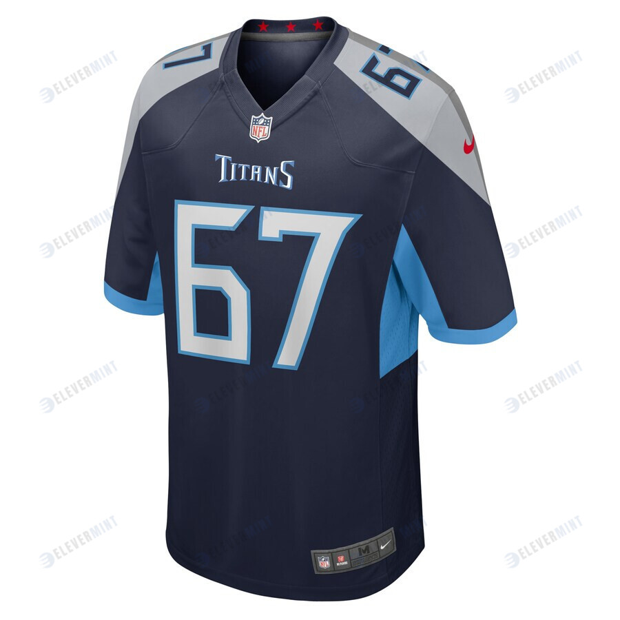 Xavier Newman Tennessee Titans Game Player Jersey - Navy