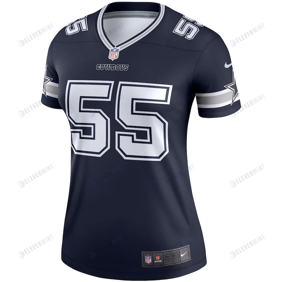 Leighton Vander Esch 55 Dallas Cowboys Women Legend Jersey - Navy