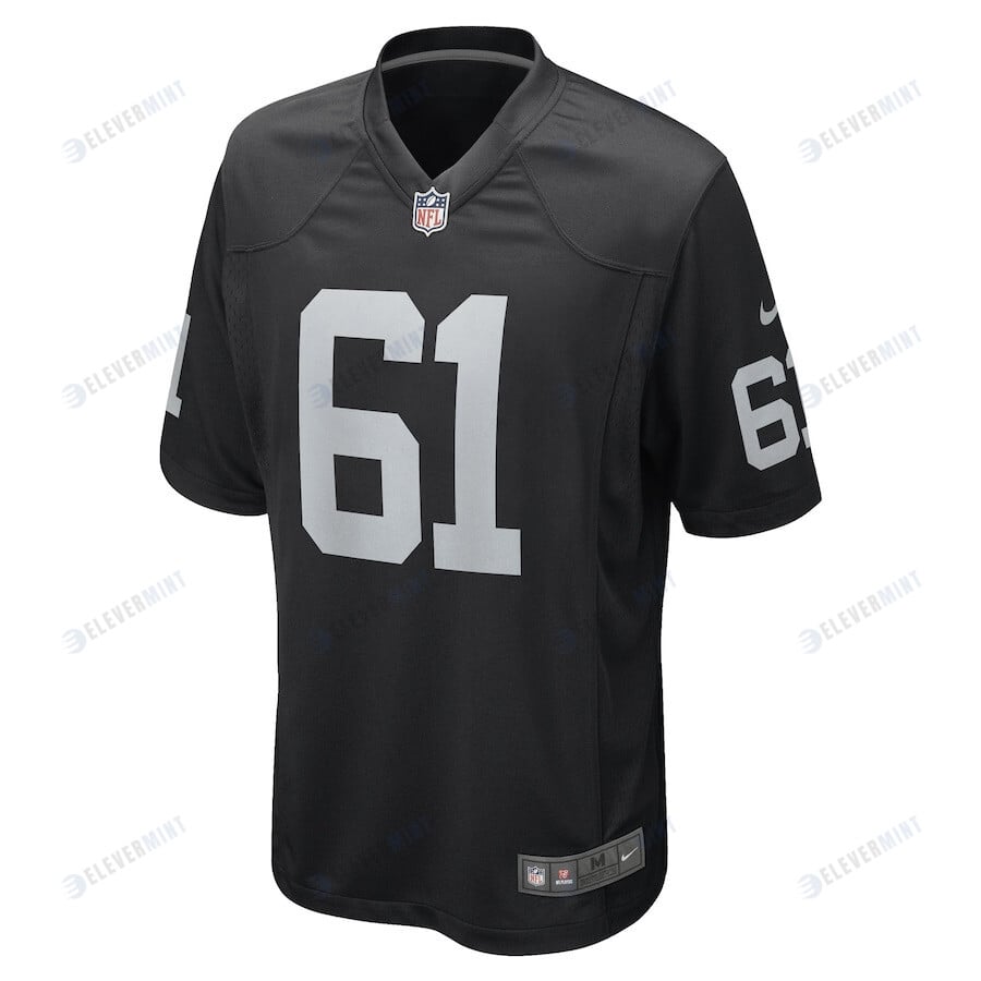 Jordan Meredith Las Vegas Raiders Game Player Jersey - Black