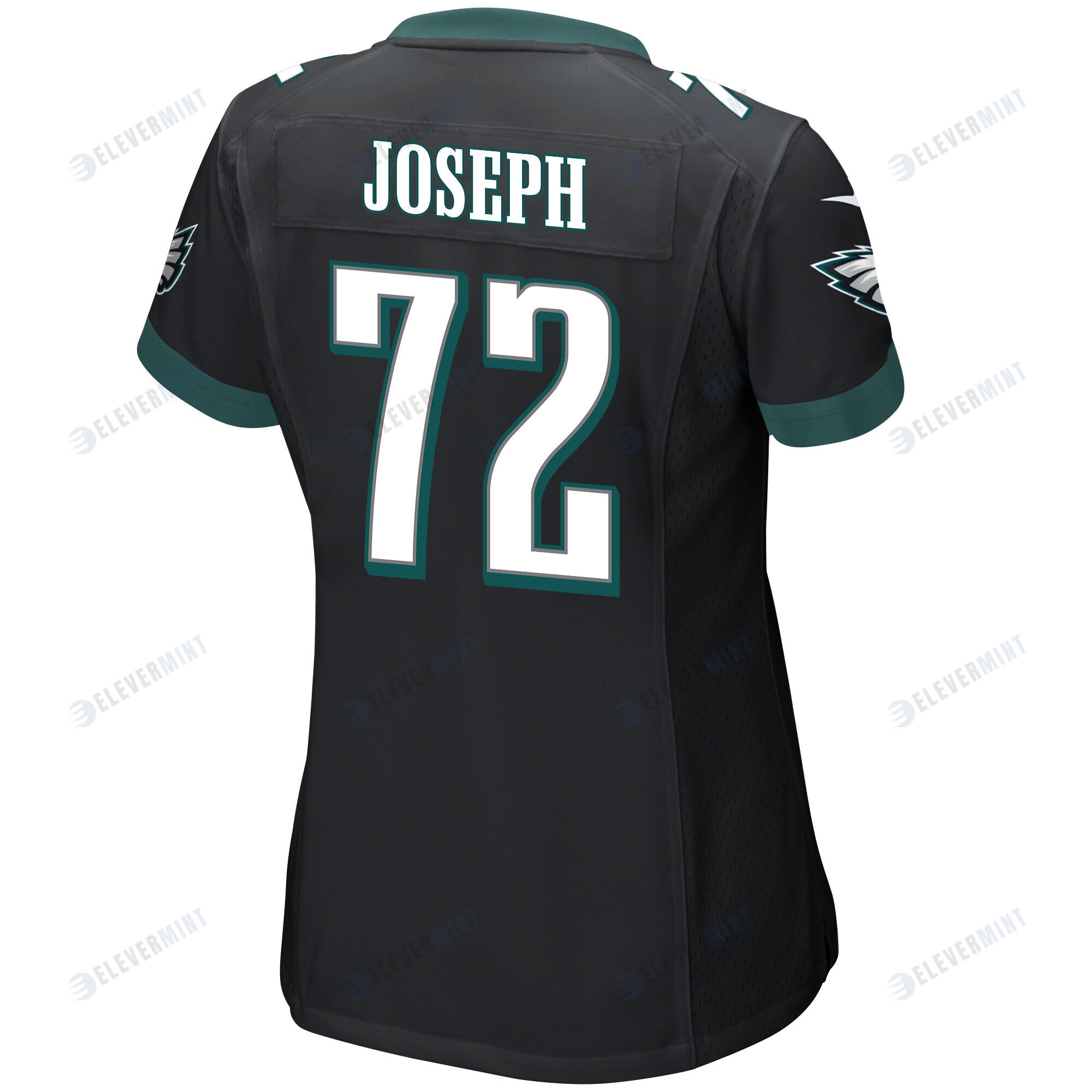 Linval Joseph 72 Philadelphia Eagles Super Bowl LVII Champions Women Game Jersey - Black