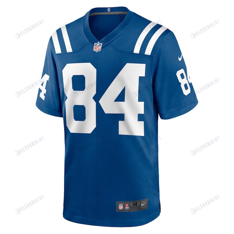 Johnny Lumpkin 84 Indianapolis Colts Men Team Game Jersey - Royal