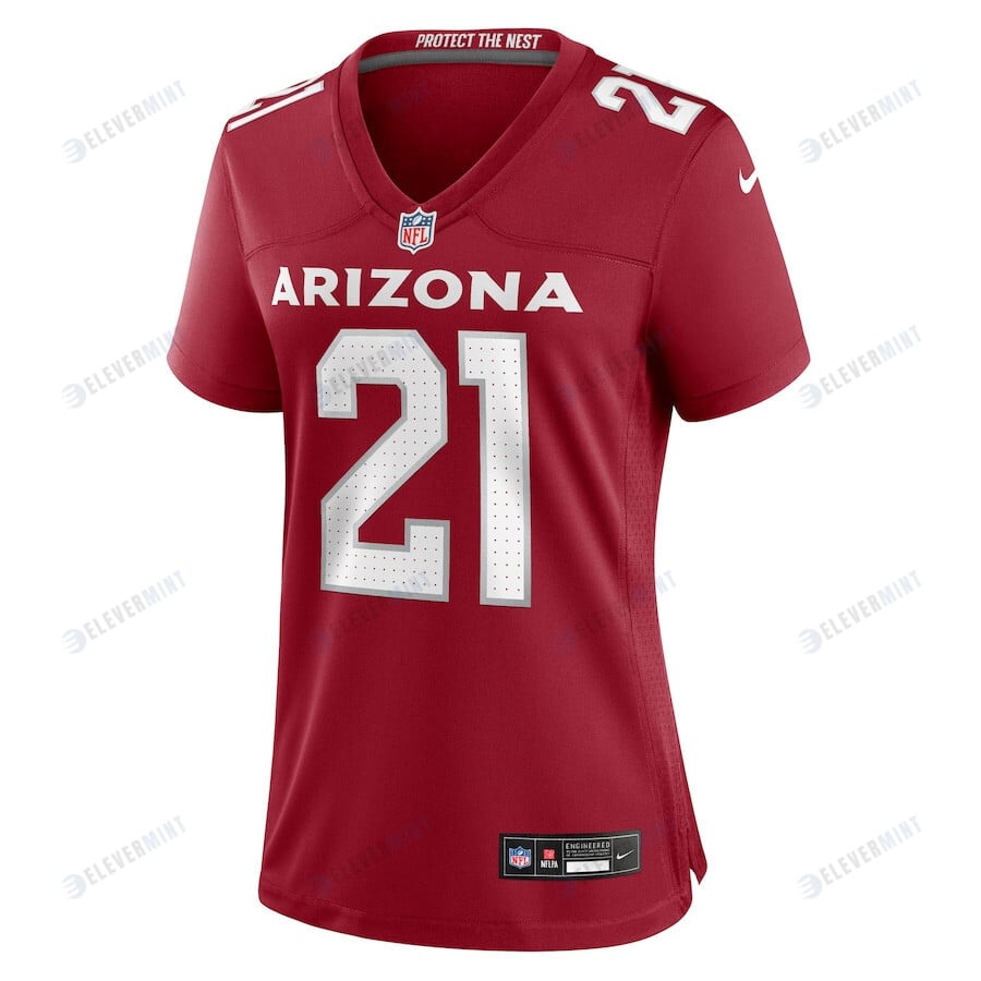 Garrett Williams 21 Arizona Cardinals Women Game Jersey - Cardinal