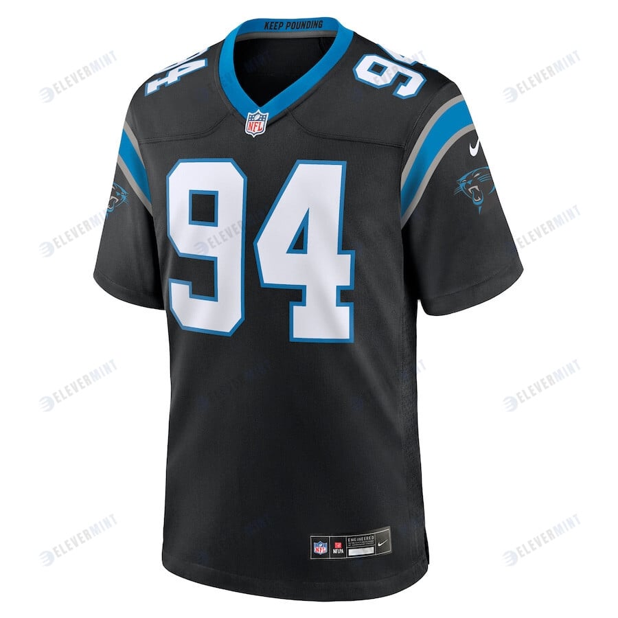 Henry Anderson 94 Carolina Panthers Team Game Men Jersey - Black