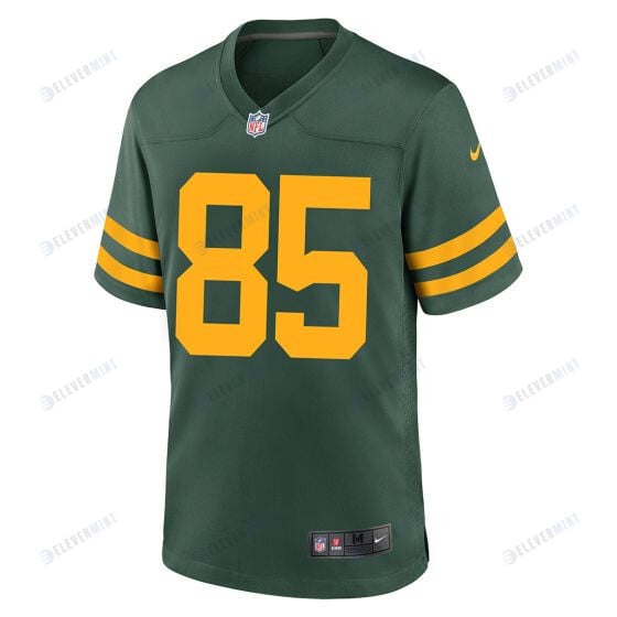 Tucker Kraft 85 Green Bay Packers 50s Classic Men Game Jersey - Green & Gold