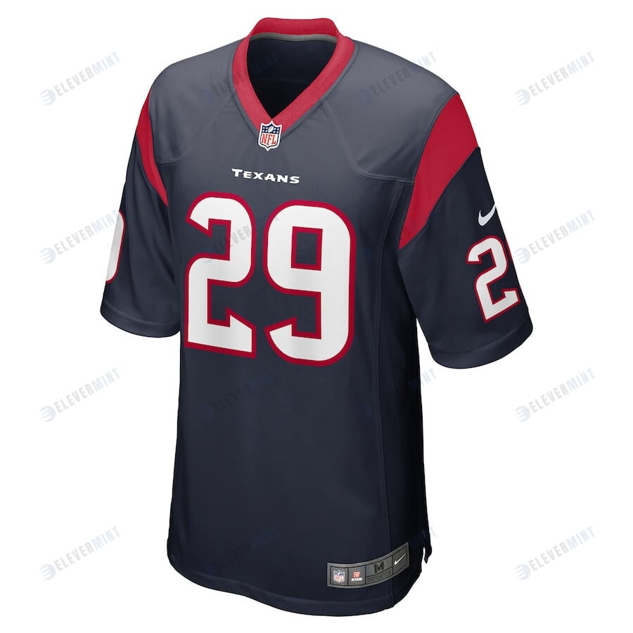 Alex Austin 29 Houston Texans Men's Game Jersey - Navy