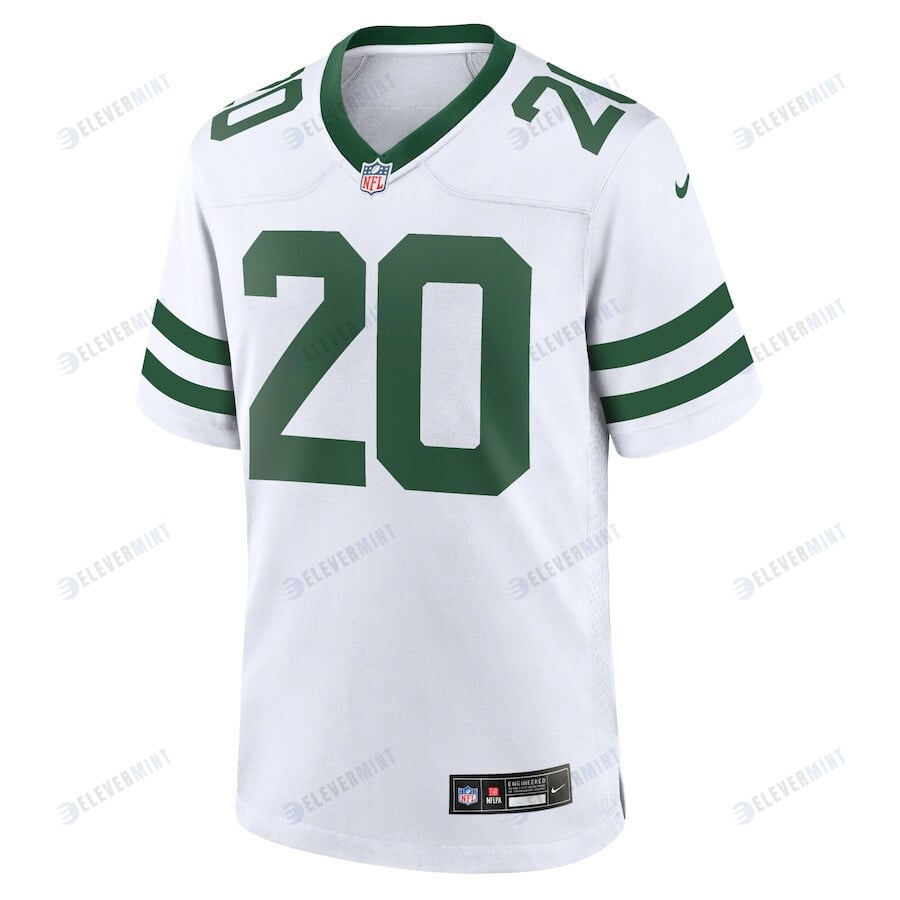 Breece Hall 20 New York Jets Legacy Game Men Jersey - White