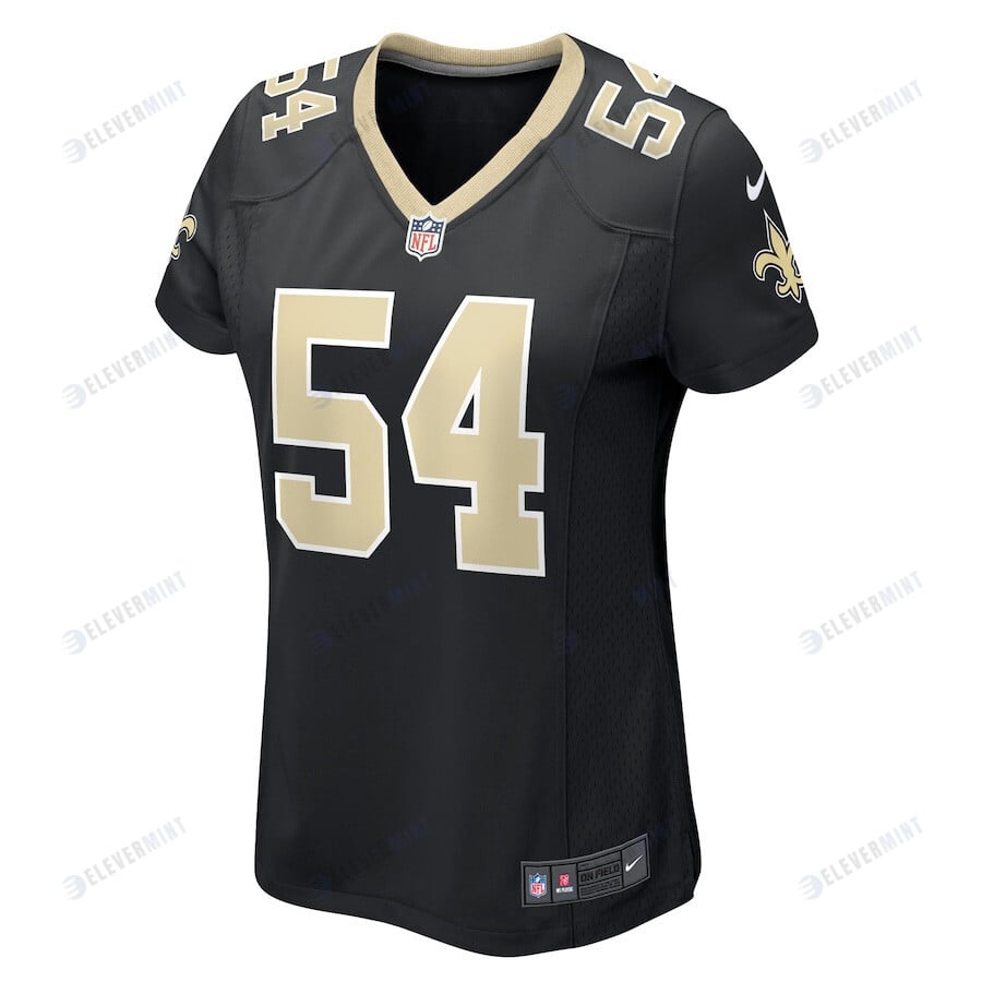 Taco Charlton New Orleans Saints Women's Game Player Jersey - Black