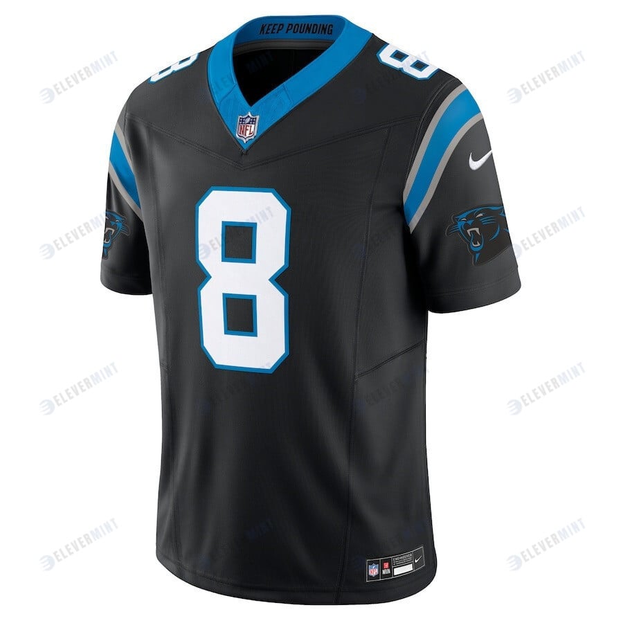 Jaycee Horn 8 Carolina Panthers Vapor F.U.S.E. Limited Jersey - Black