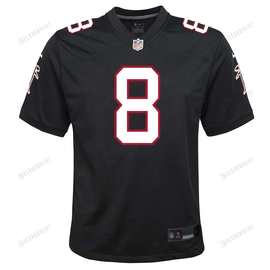 Kyle Pitts 8 Atlanta Falcons YOUTH Game Jersey - Black