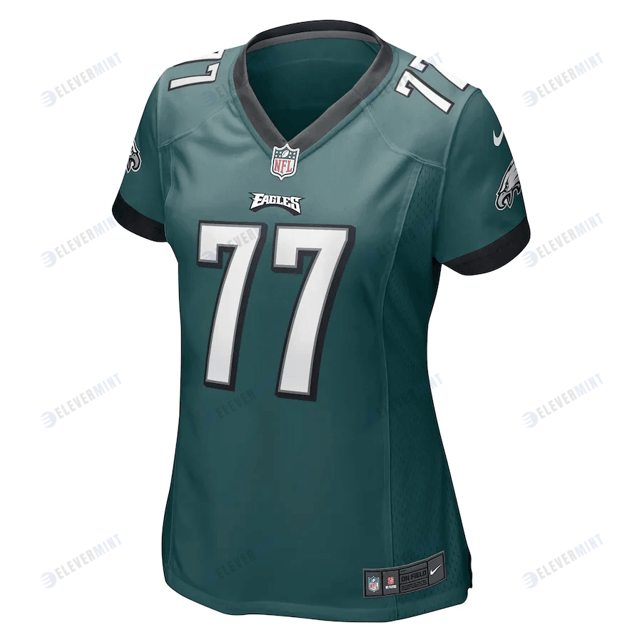 Andre Dillard 77 Philadelphia Eagles Women's Game Jersey - Midnight Green