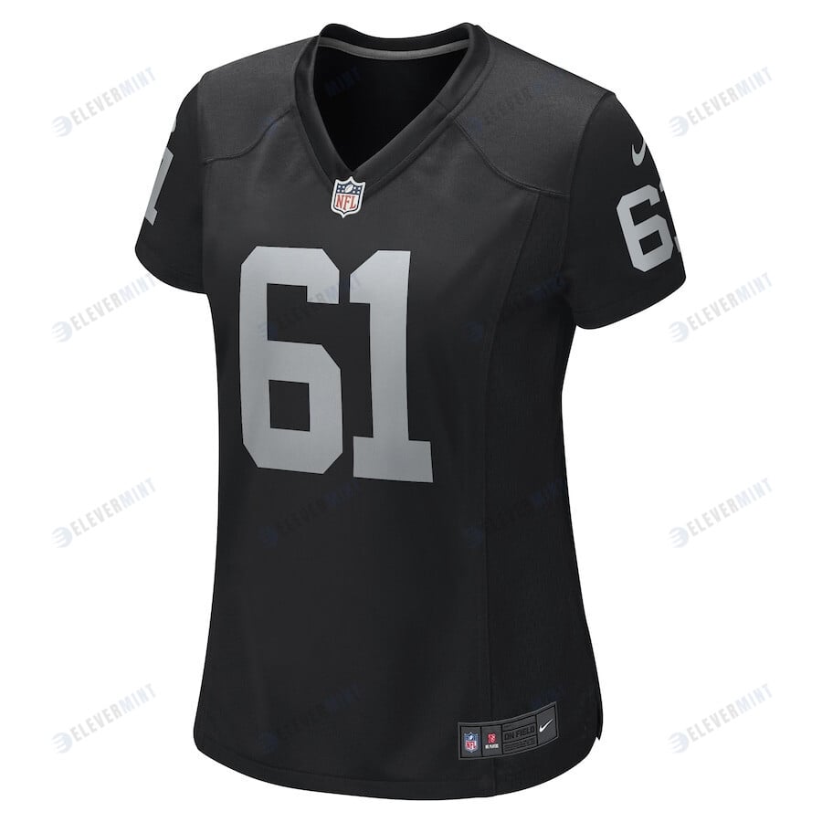 Jordan Meredith Las Vegas Raiders Women's Game Player Jersey - Black