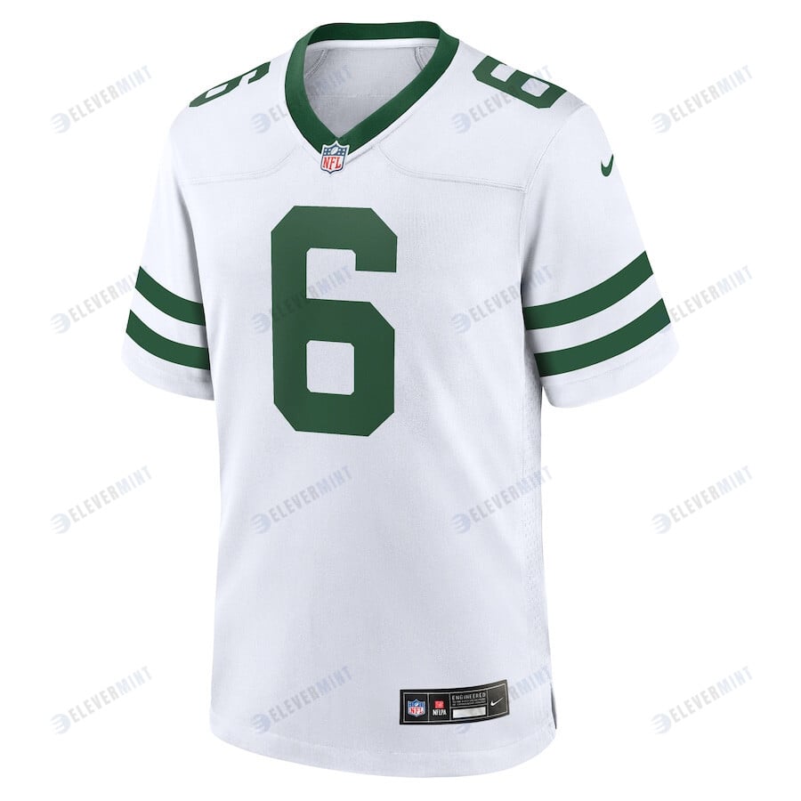 Mecole Hardman 6 New York Jets Player Game Men Jersey - White