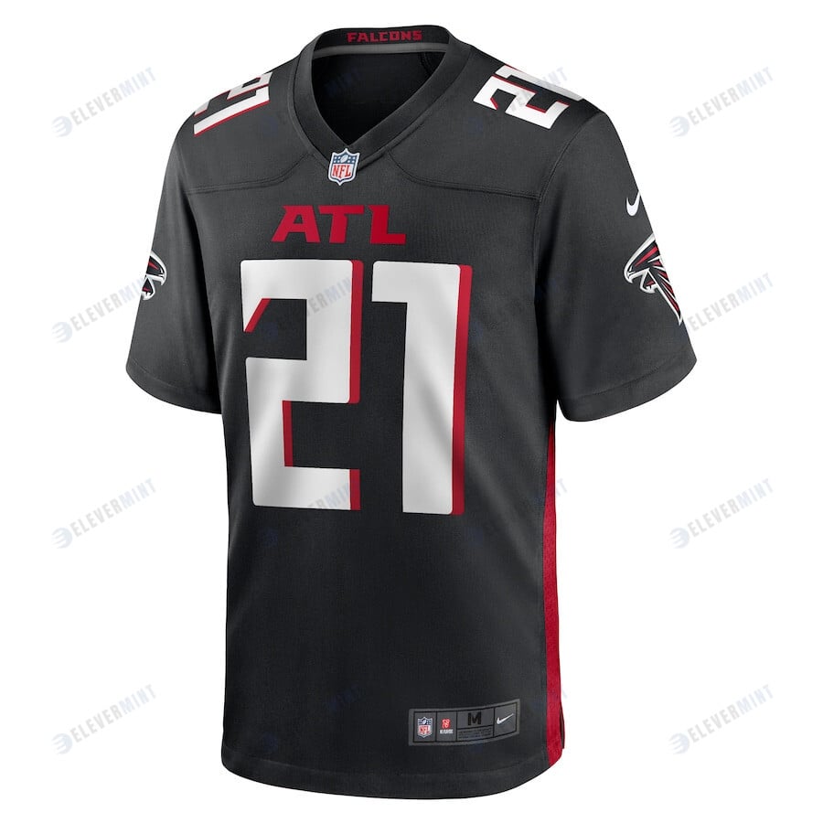 Mike Hughes 21 Atlanta Falcons Men's Team Game Jersey - Black