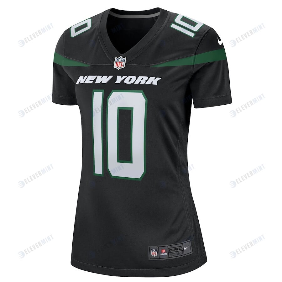 Allen Lazard 10 New York Jets Women's Alternate Game Jersey - Stealth Black