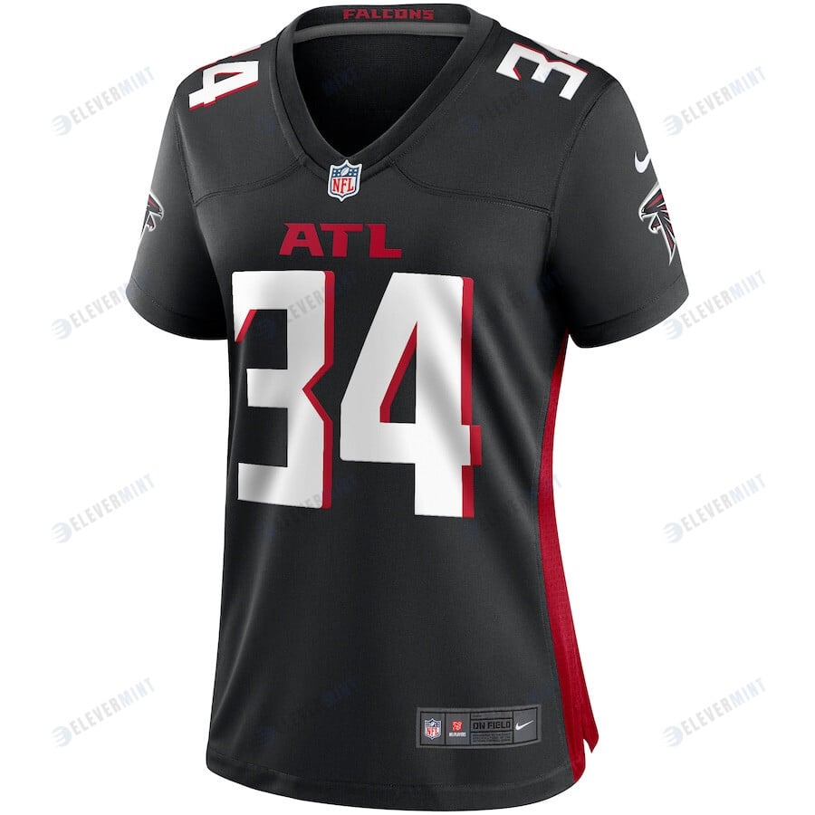 Ray Buchanan 34 Atlanta Falcons Women's Retired Game Jersey - Black