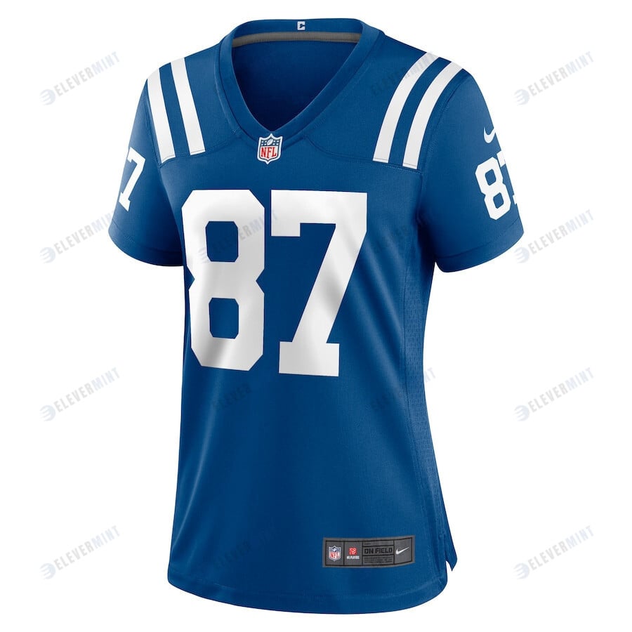 Reggie Wayne 87 Indianapolis Colts Women Game Jersey - Royal