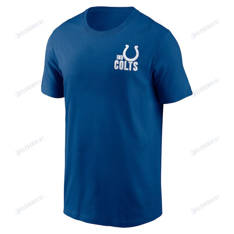 Indianapolis Colts Blitz Essential T-Shirt - Blue