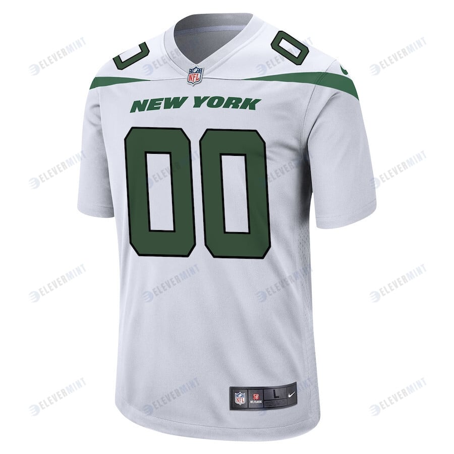 New York Jets YOUTH Custom Game Jersey - White
